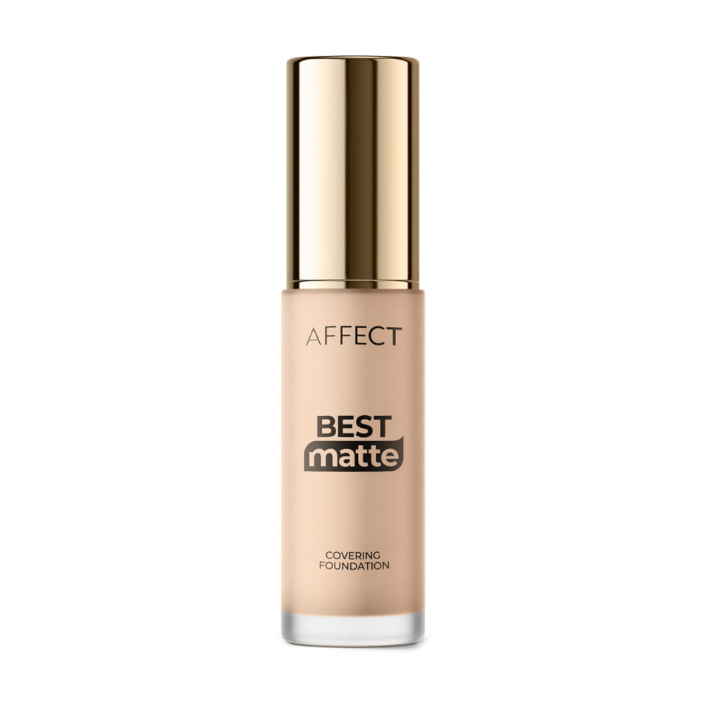 Тональна основа для обличчя Affect Cosmetics Best Matte Covering Fundation 3N, 30 мл